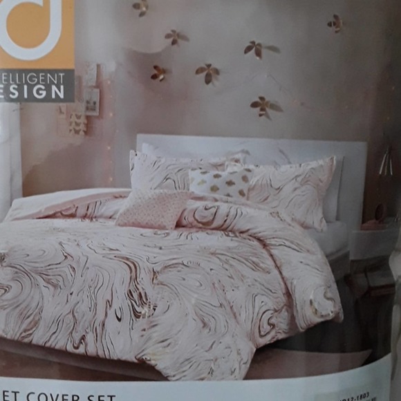 NEW Intelligent Design REBECCA Duvet Cover 4 Piece Set Twin/TwinXL - Picture 9 of 10